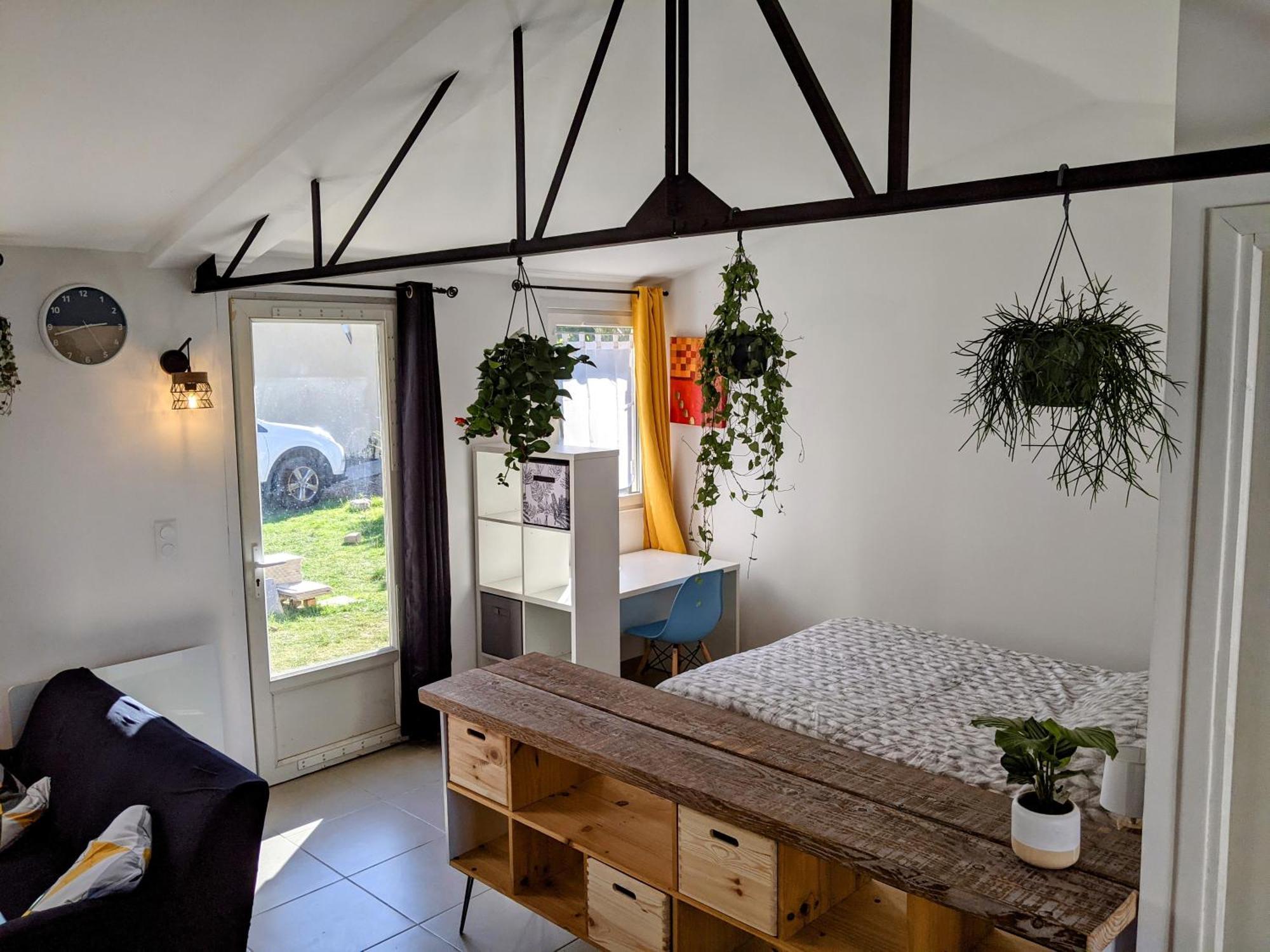 Studio Independant Tout Equipe Au Calme Saint-Jean-Pla-de-Corts Ngoại thất bức ảnh